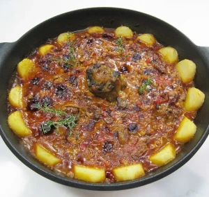 Paella de Cremoso de Rabo de Toro